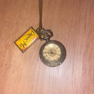 Alice in Wonderland themed necklace